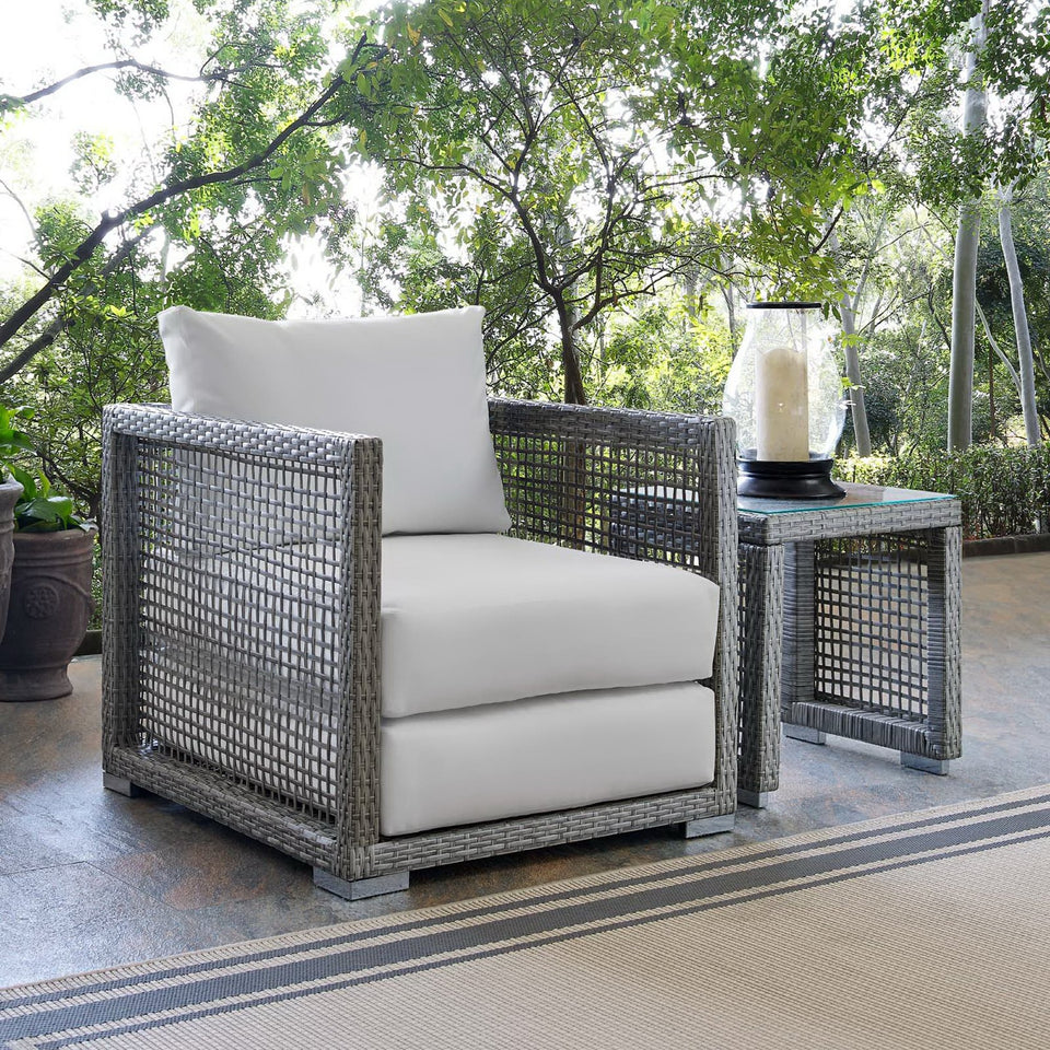 Aura Rattan Outdoor Patio Armchair by Modway
