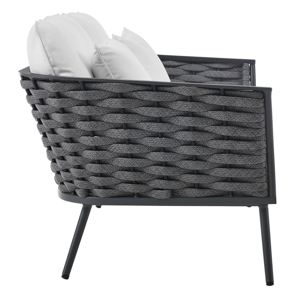 Stance Outdoor Aluminum Loveseat by Modway