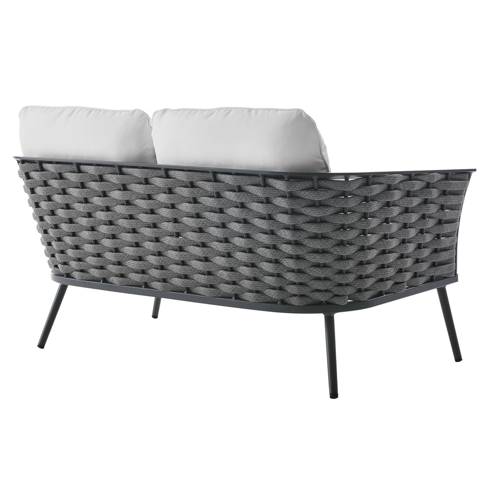 Stance Outdoor Aluminum Loveseat by Modway