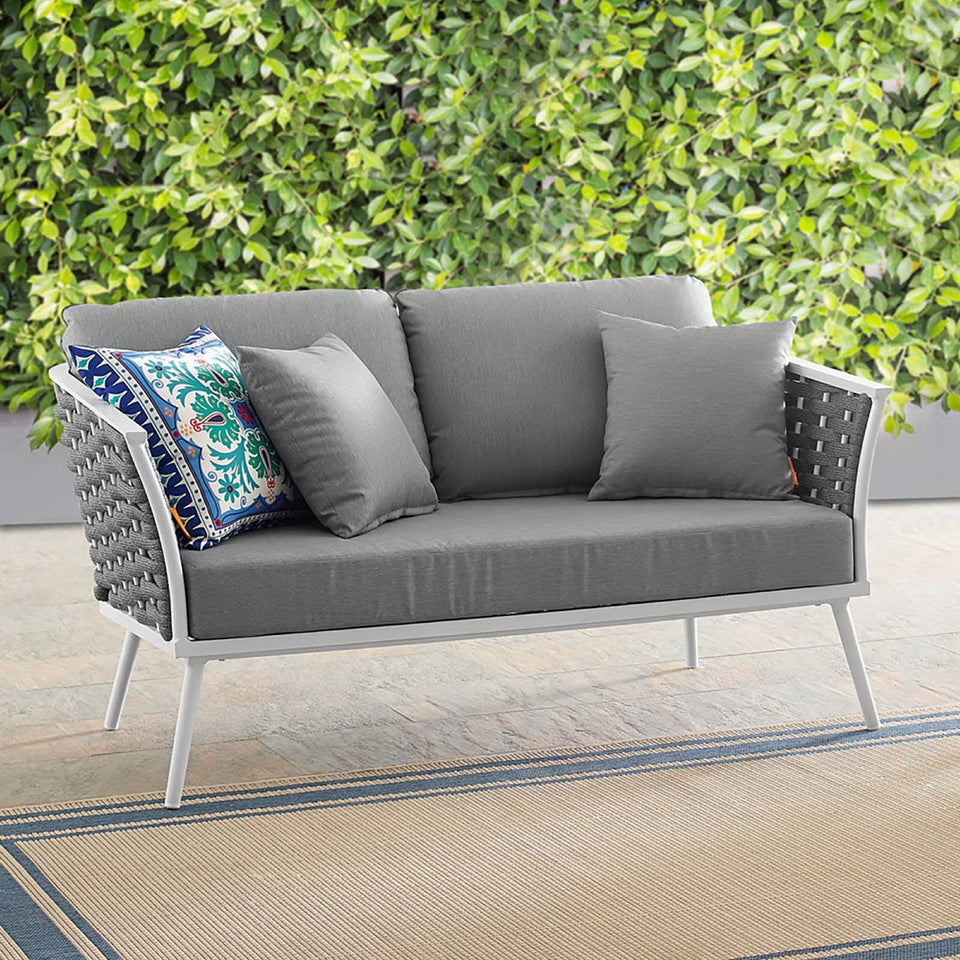 Stance Outdoor Aluminum Loveseat by Modway