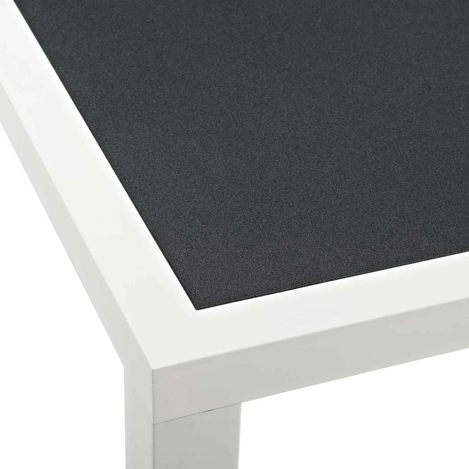 Stance 90.5" Outdoor Patio Aluminum Dining Table by Modway