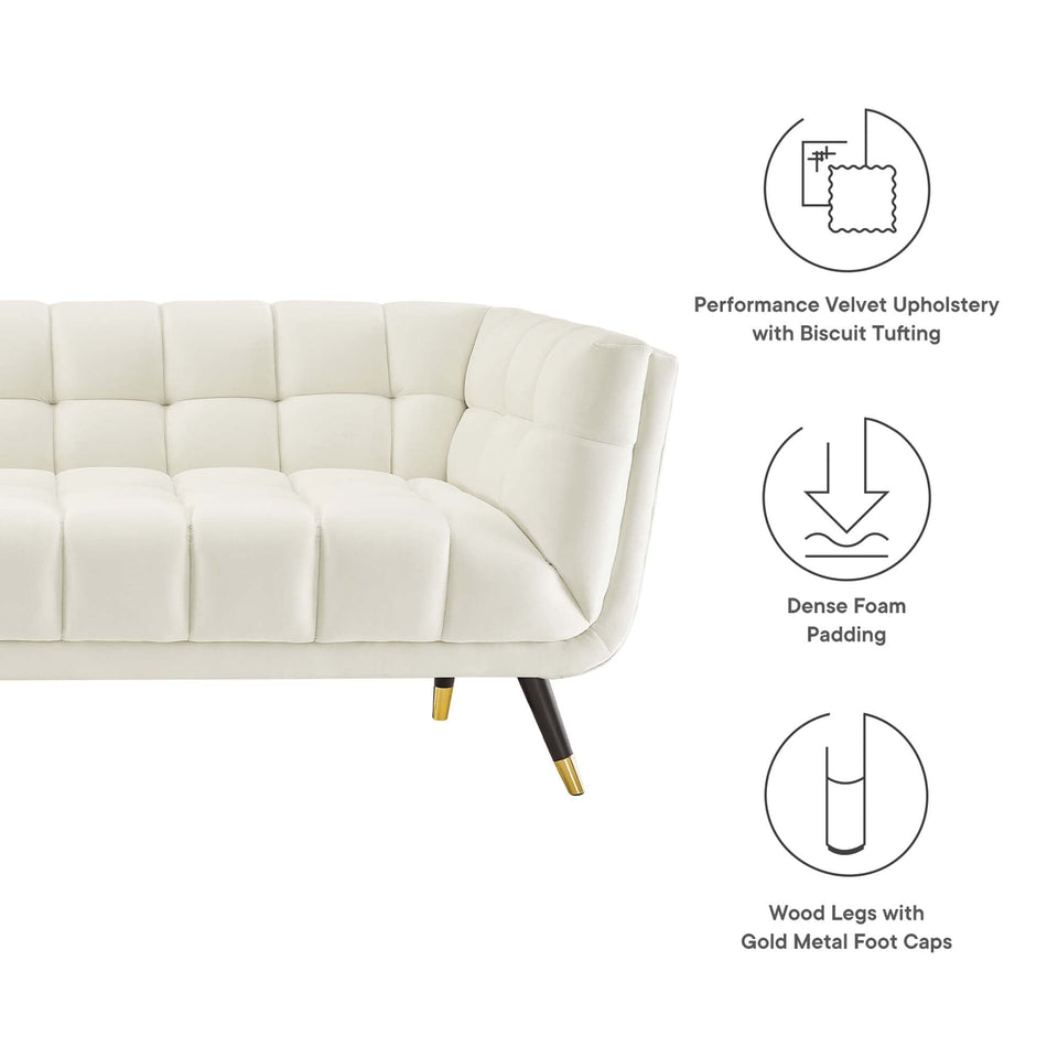 Adept Performance Velvet Sofa by Modway