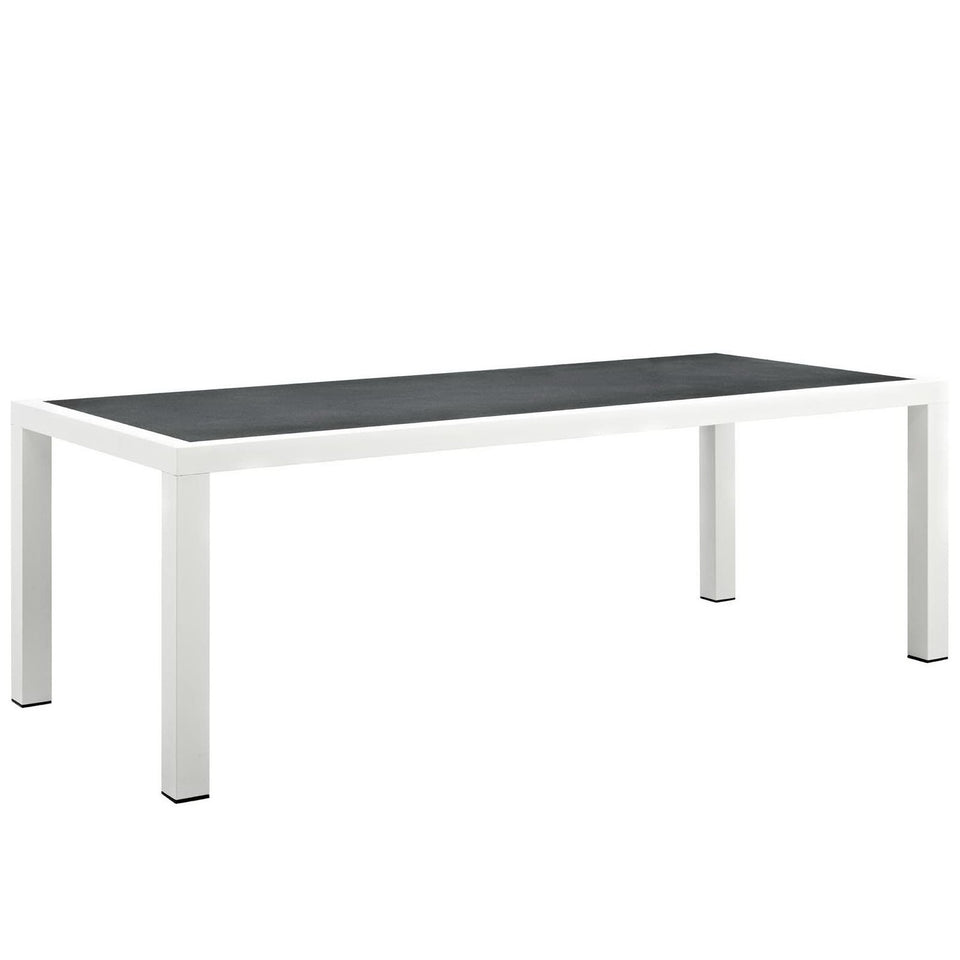 Stance 9 Piece Outdoor Patio Aluminum Dining Set by Modway