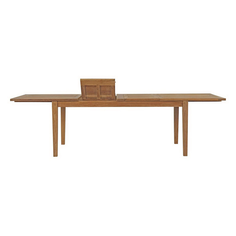 Marina 9 Piece Outdoor Patio Teak Dining Set by Modway