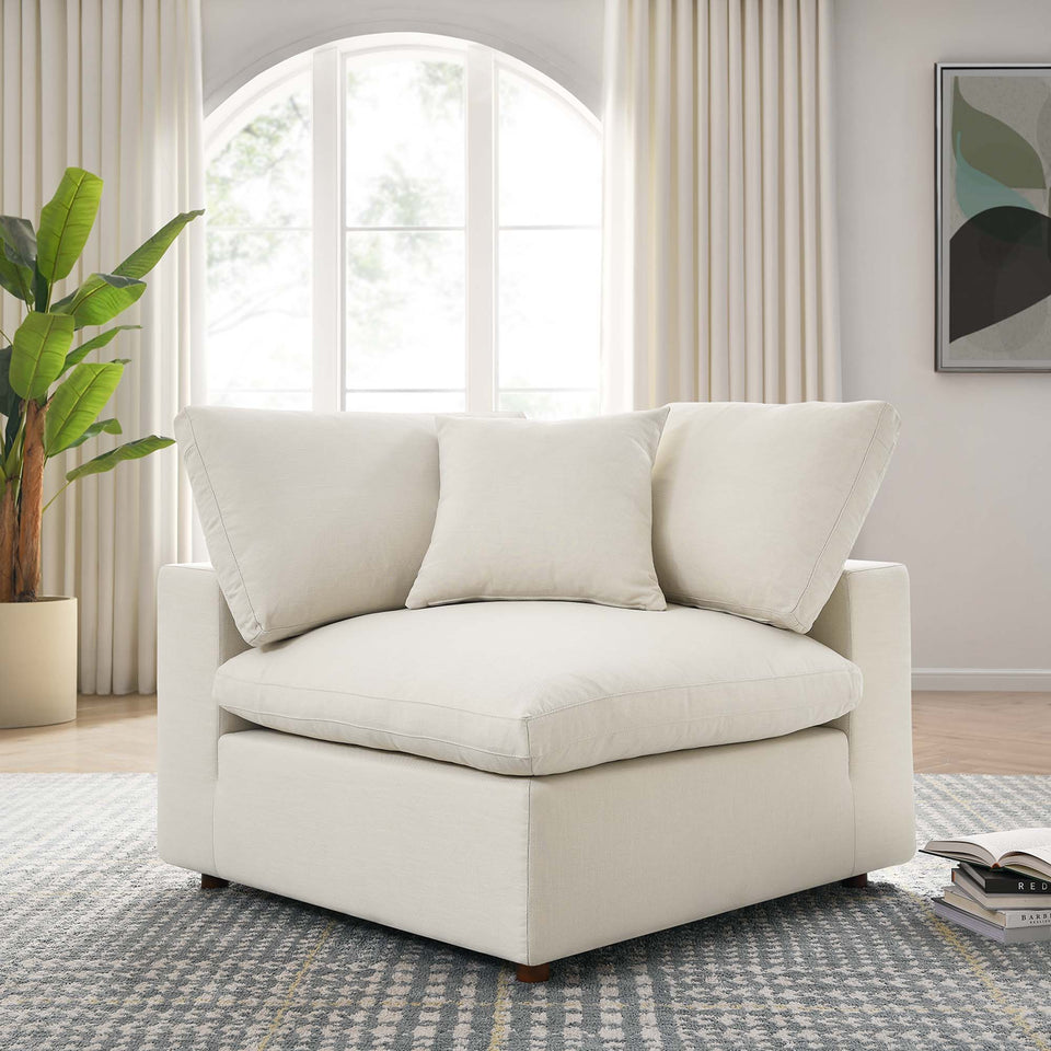 Commix Down Filled Overstuffed Corner Chair` by Modway