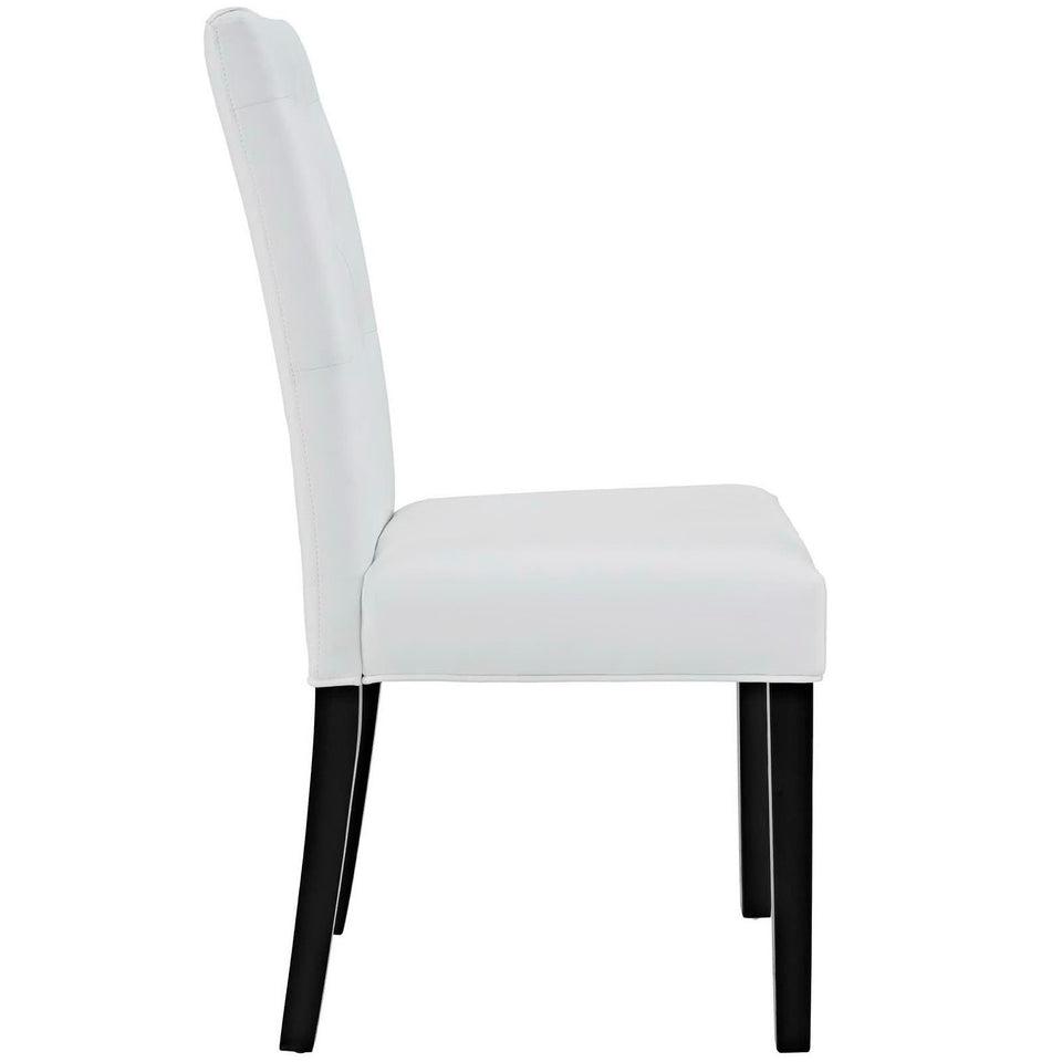 Confer Vinyl Dining Side Chair Set of 4 by Modway