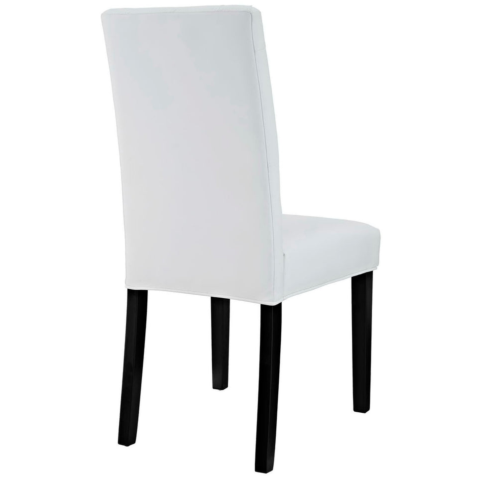 Confer Vinyl Dining Side Chair Set of 4 by Modway