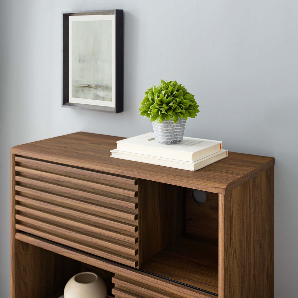 Render Three-Tier Display Storage Cabinet Stand by Modway