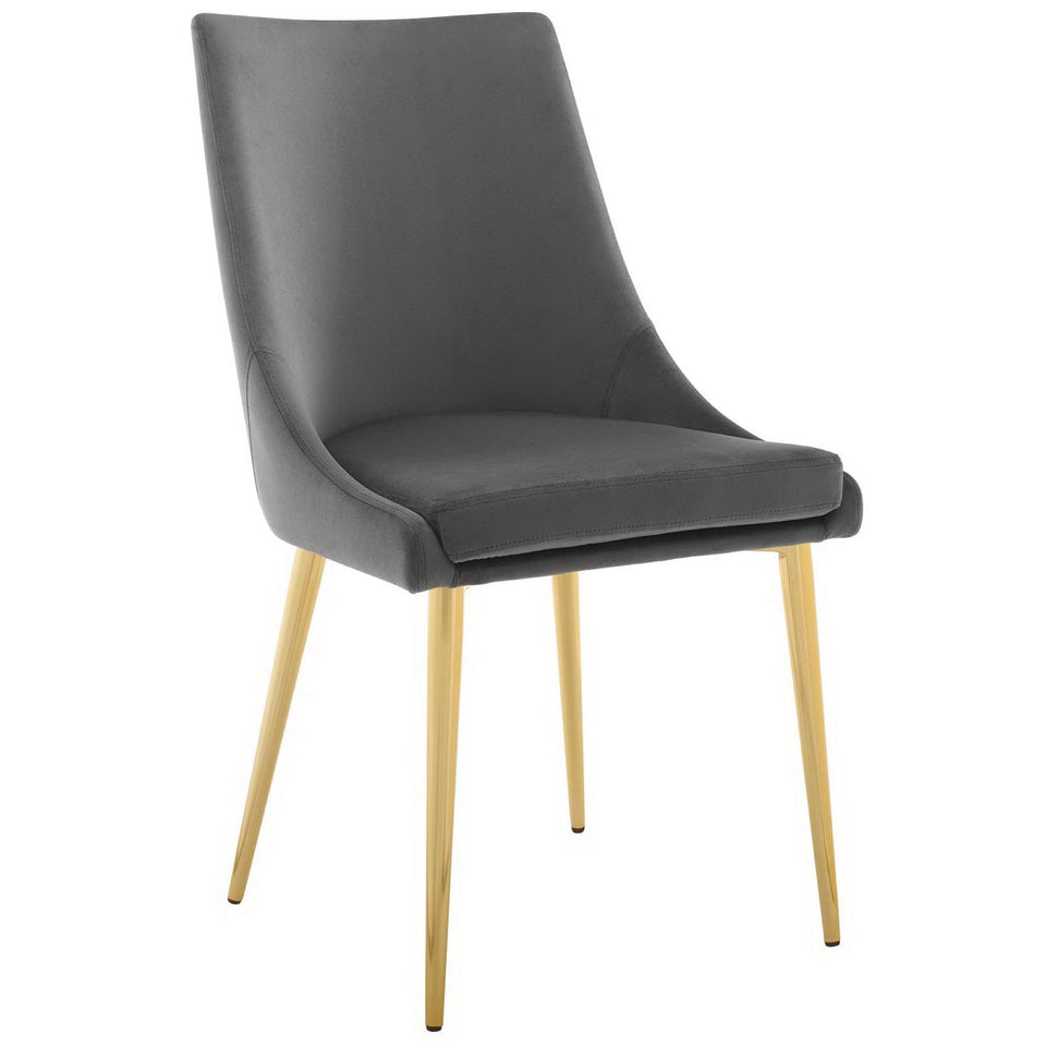 Viscount Modern Accent Performance Velvet Dining Chair by Modway