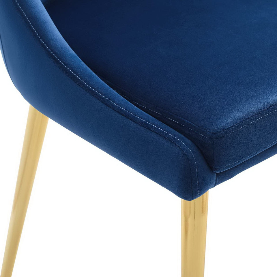 Viscount Modern Accent Performance Velvet Dining Chair by Modway