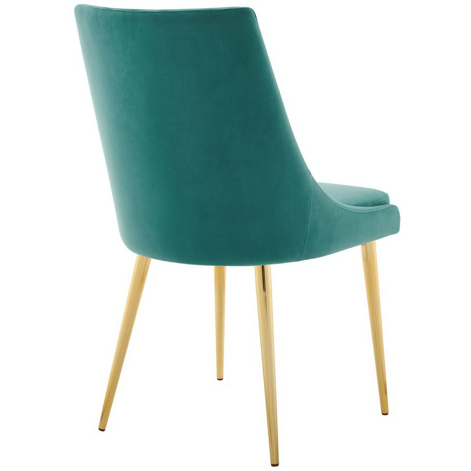 Viscount Modern Accent Performance Velvet Dining Chair by Modway