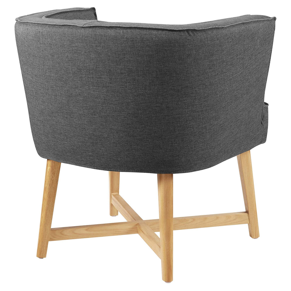 Anders Upholstered Fabric Accent Chair by Modway