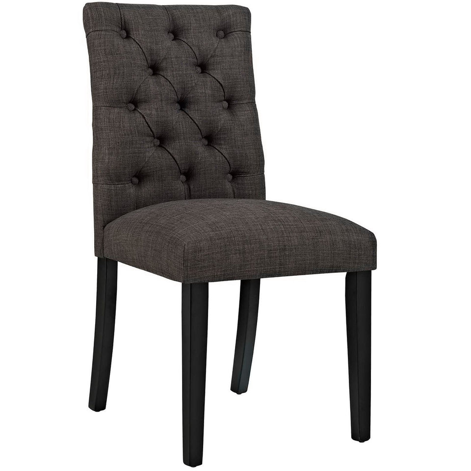 Duchess Fabric Dining Chair Set of 2 by Modway
