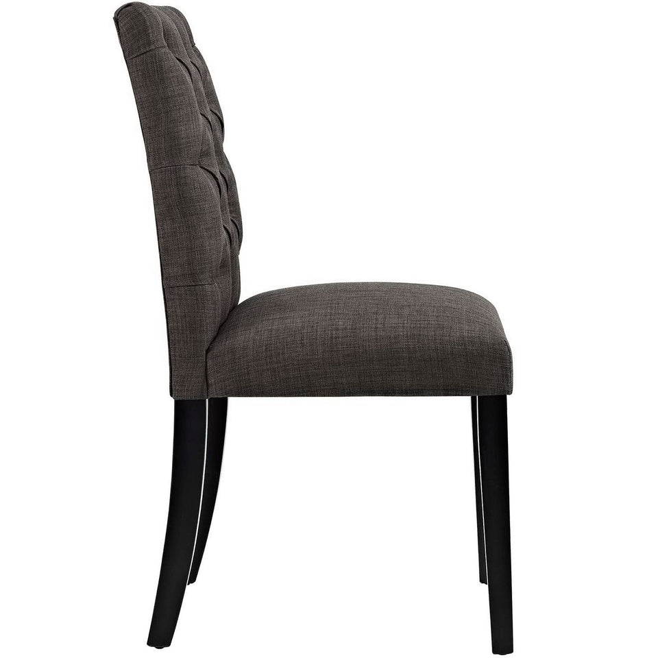 Duchess Fabric Dining Chair Set of 2 by Modway