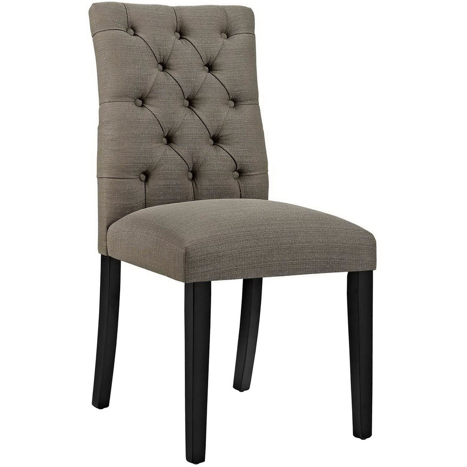 Duchess Fabric Dining Chair Set of 2 by Modway