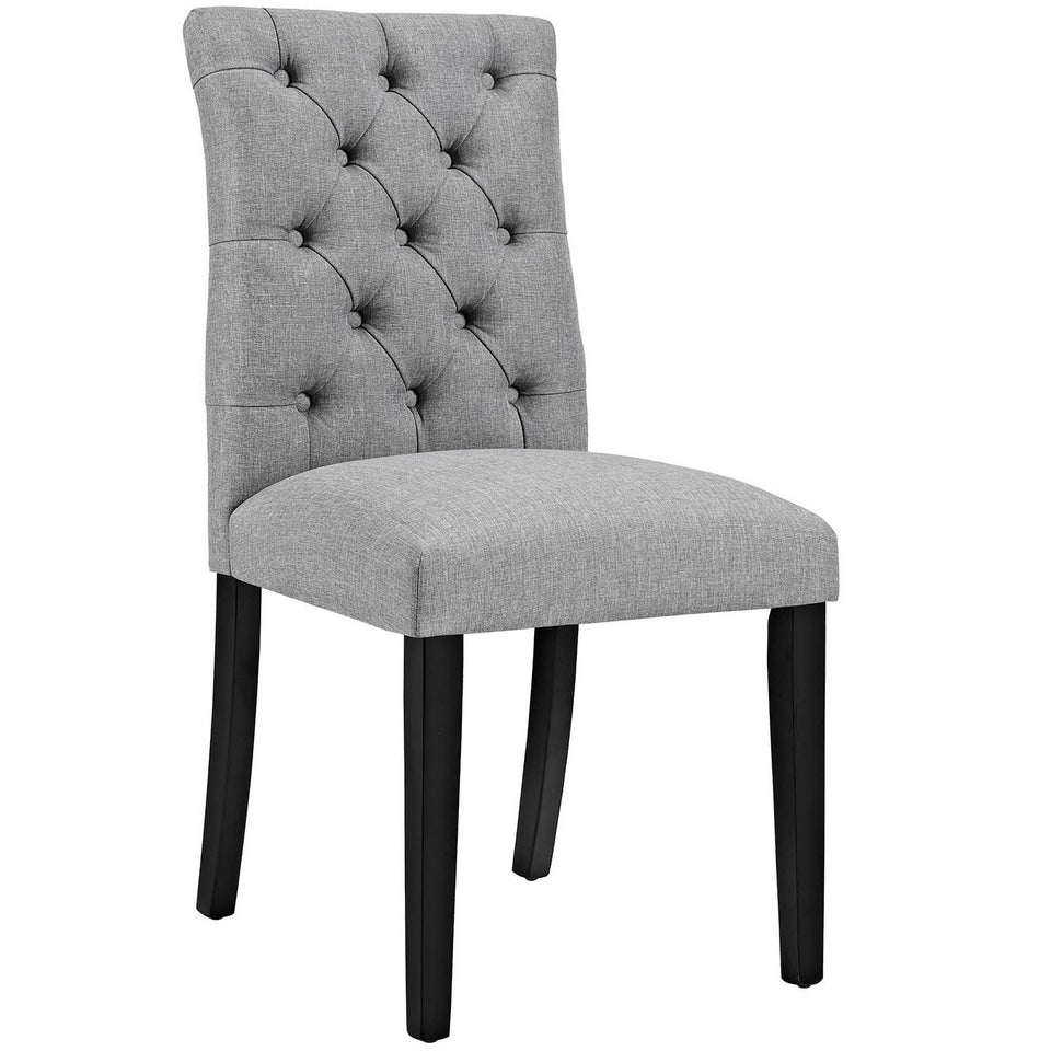 Duchess Fabric Dining Chair Set of 2 by Modway