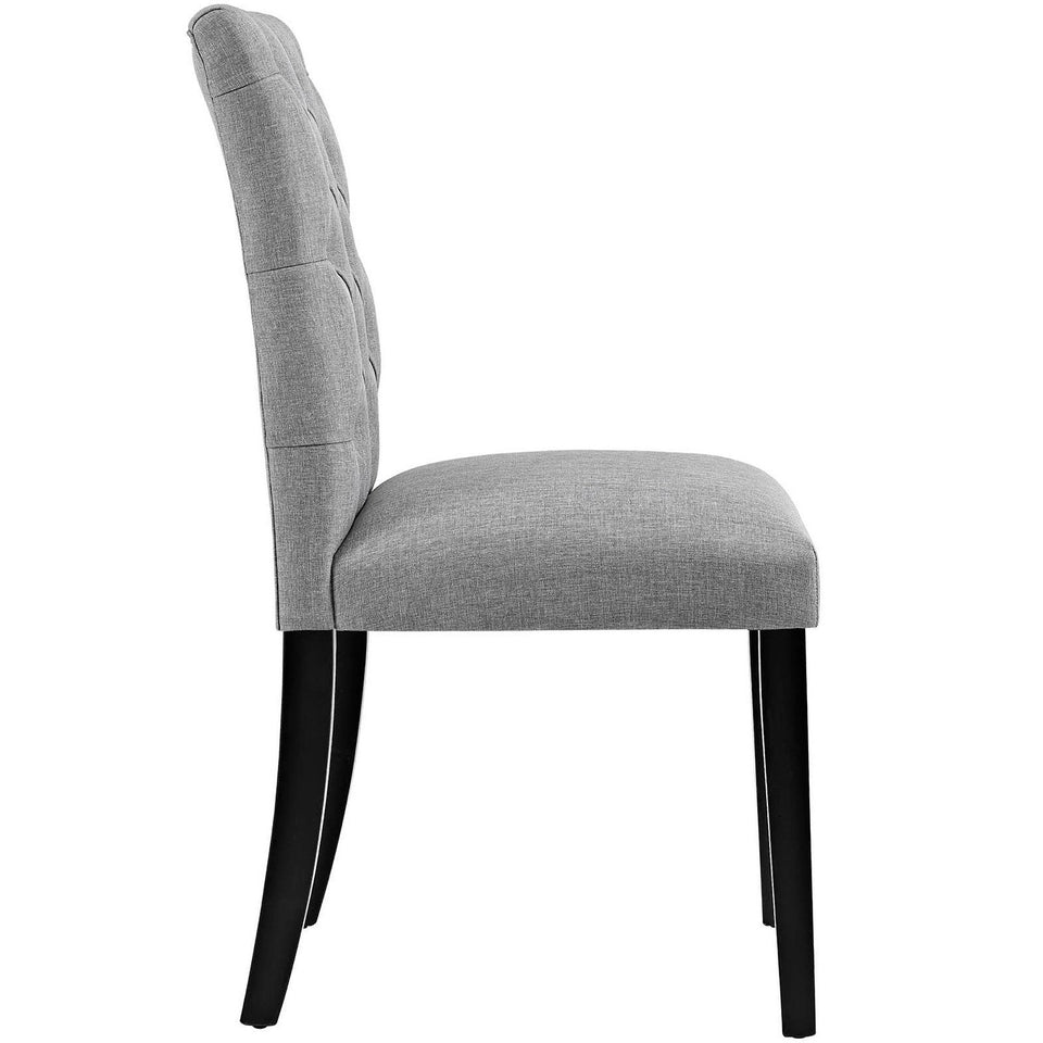 Duchess Fabric Dining Chair Set of 2 by Modway