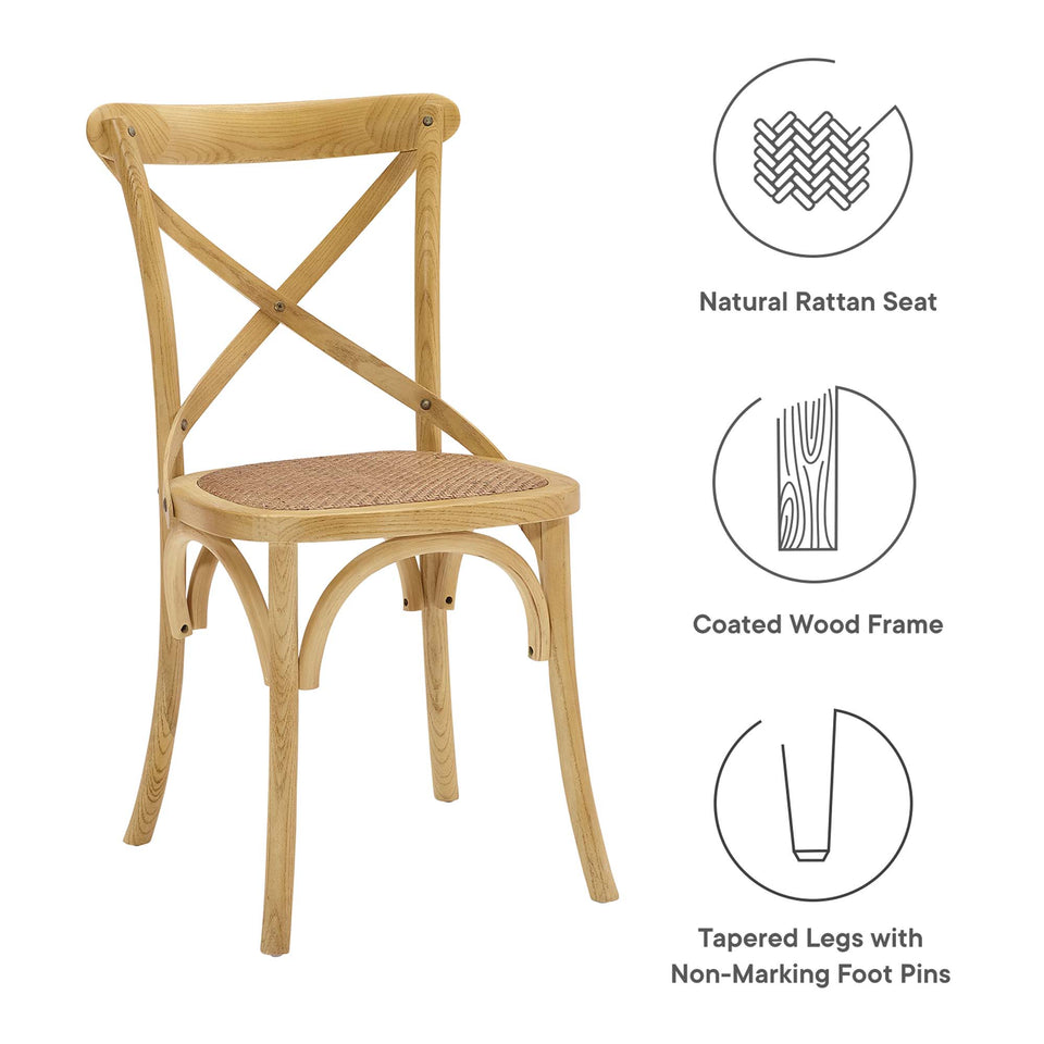 Gear Dining Side Chair Set of 2 by Modway
