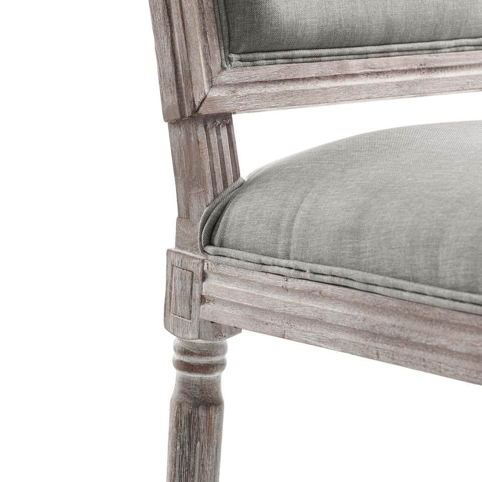 Court Upholstered Fabric Dining Side Chair Set of 2 by Modway