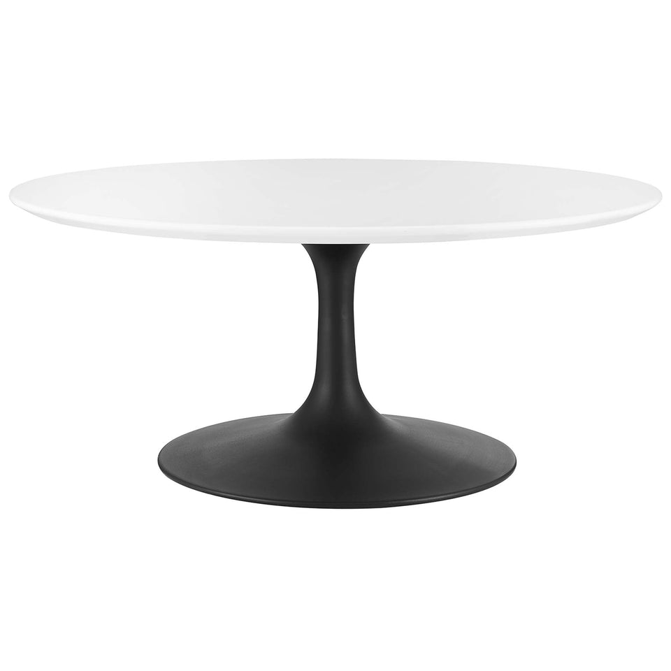 Lippa Round Wood Coffee Table by Modway