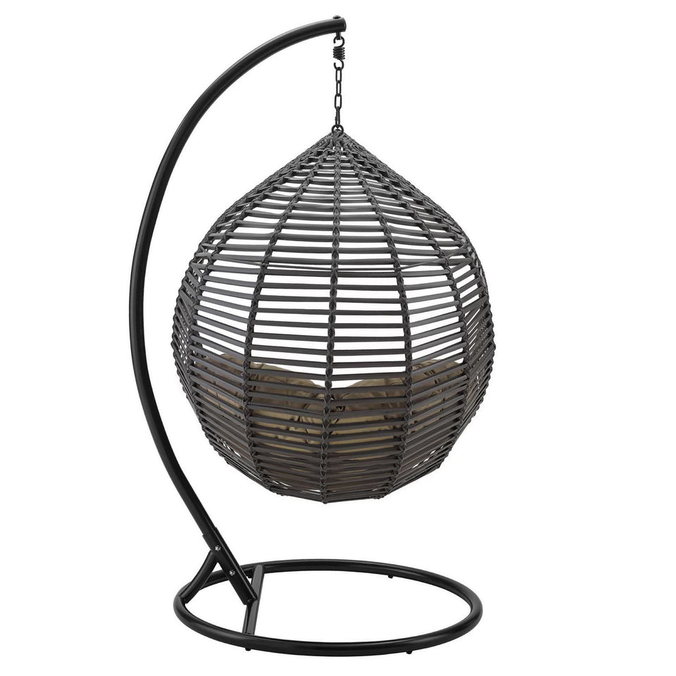 Garner Teardrop Outdoor Patio Swing Chair by Modway