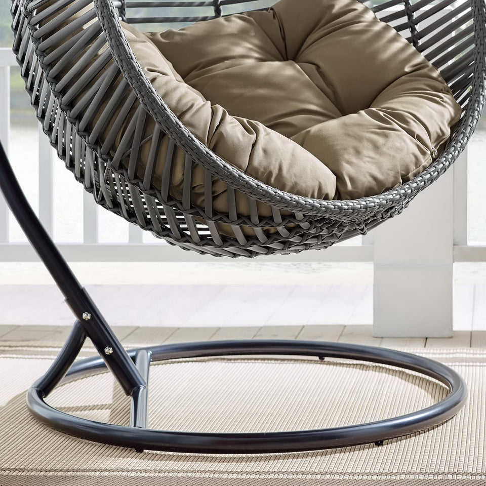 Garner Teardrop Outdoor Patio Swing Chair by Modway