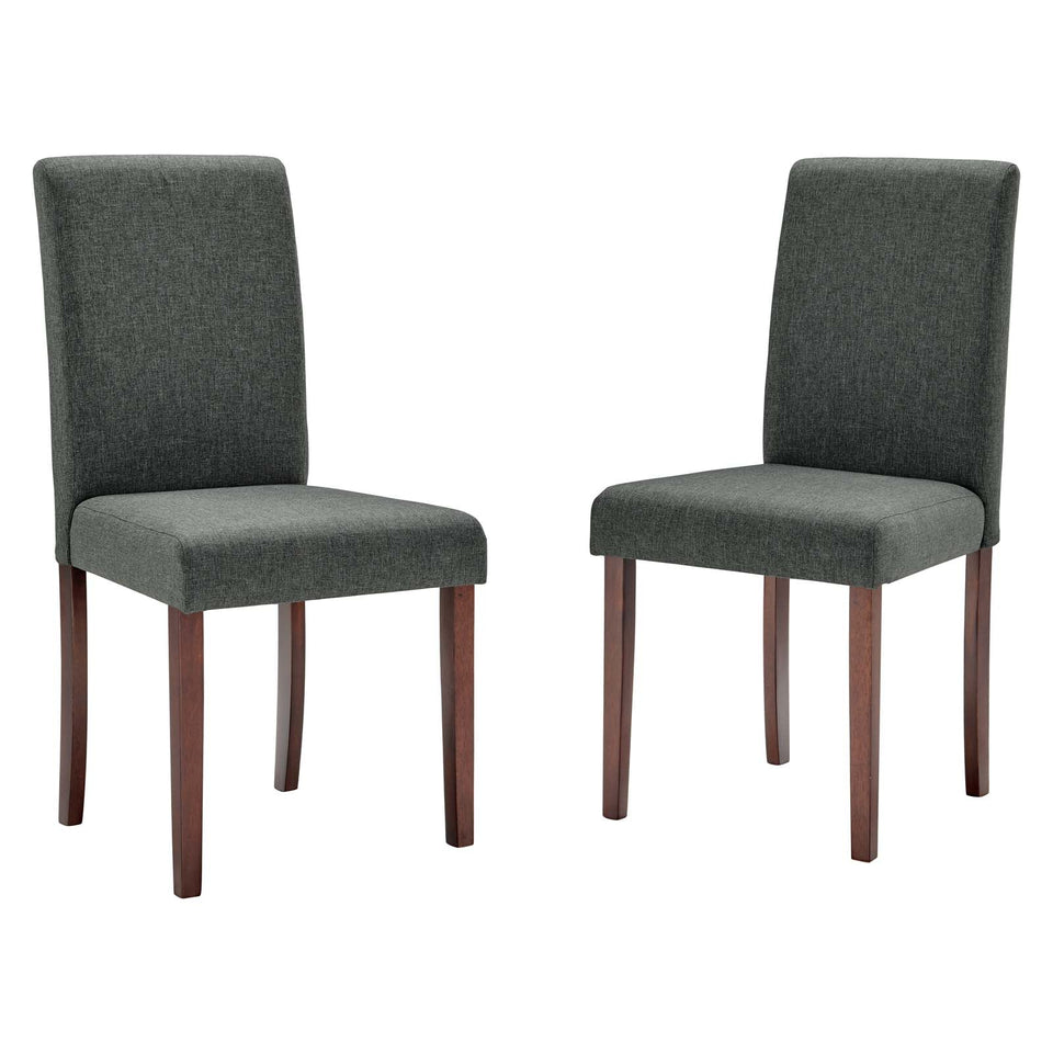 Prosper Upholstered Fabric Dining Side Chair Set of 2 by Modway