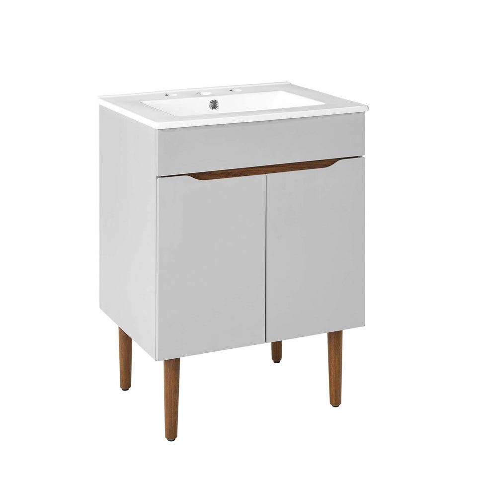 Harvest Bathroom Vanity Basin Included by Modway