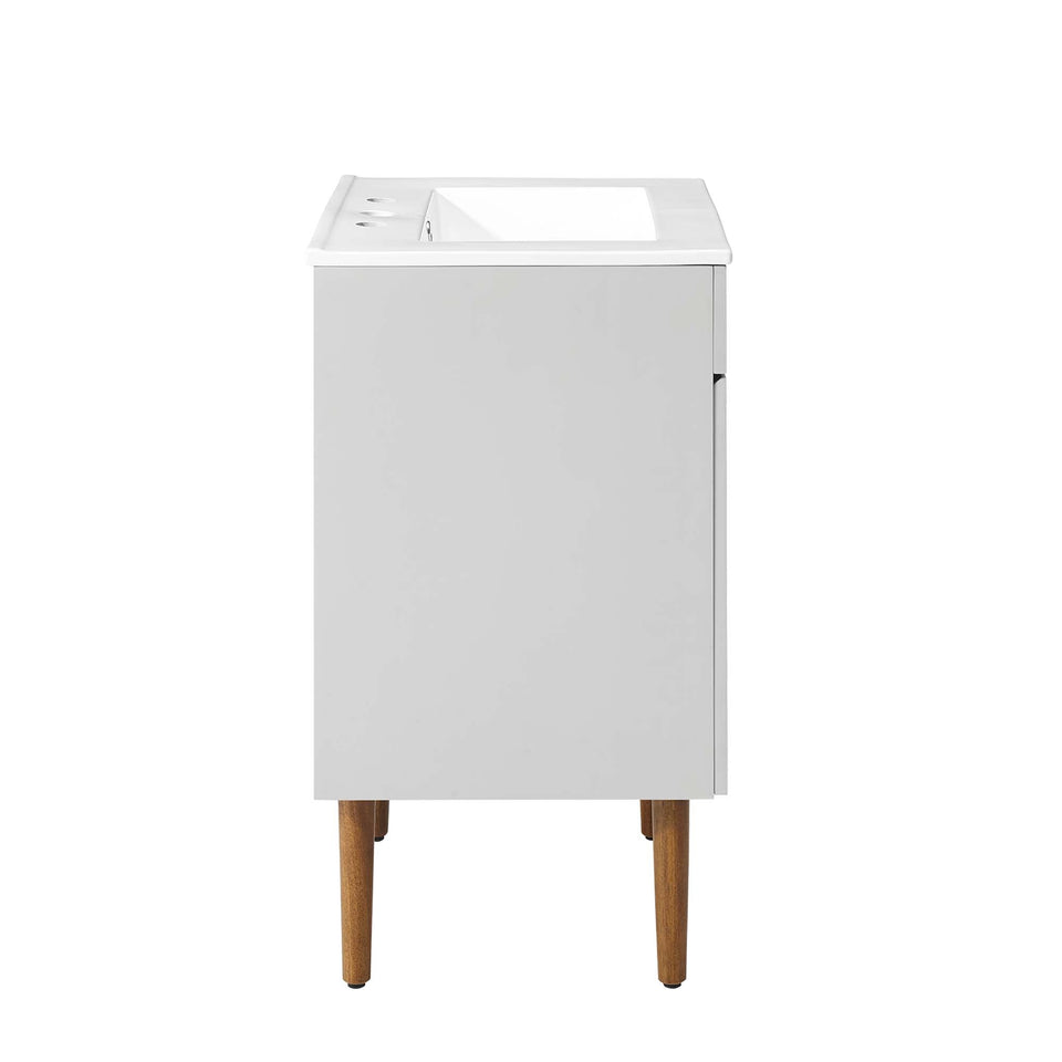 Harvest Bathroom Vanity Basin Included by Modway