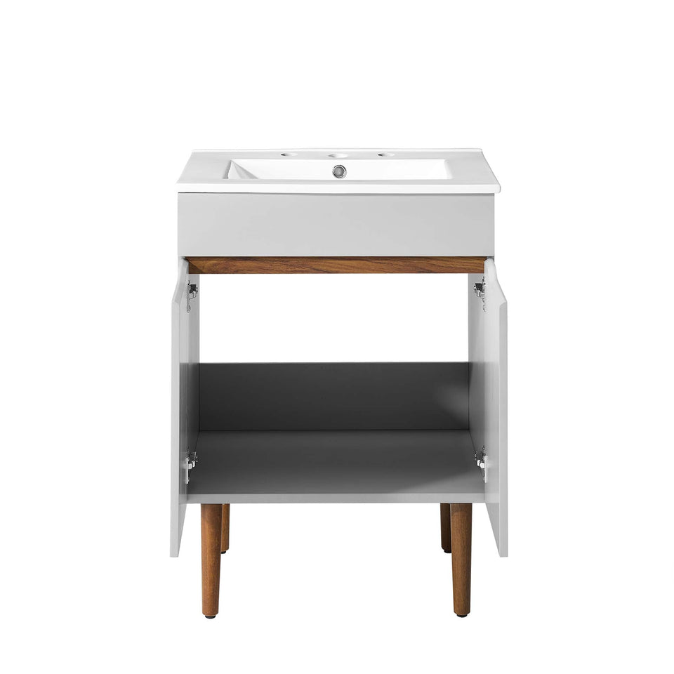 Harvest Bathroom Vanity Basin Included by Modway