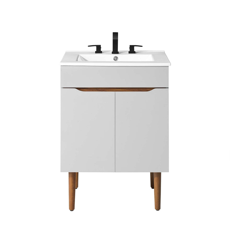 Harvest Bathroom Vanity Basin Included by Modway