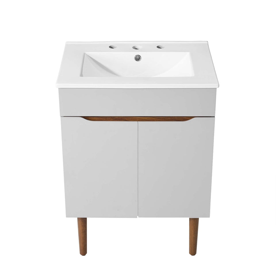 Harvest Bathroom Vanity Basin Included by Modway
