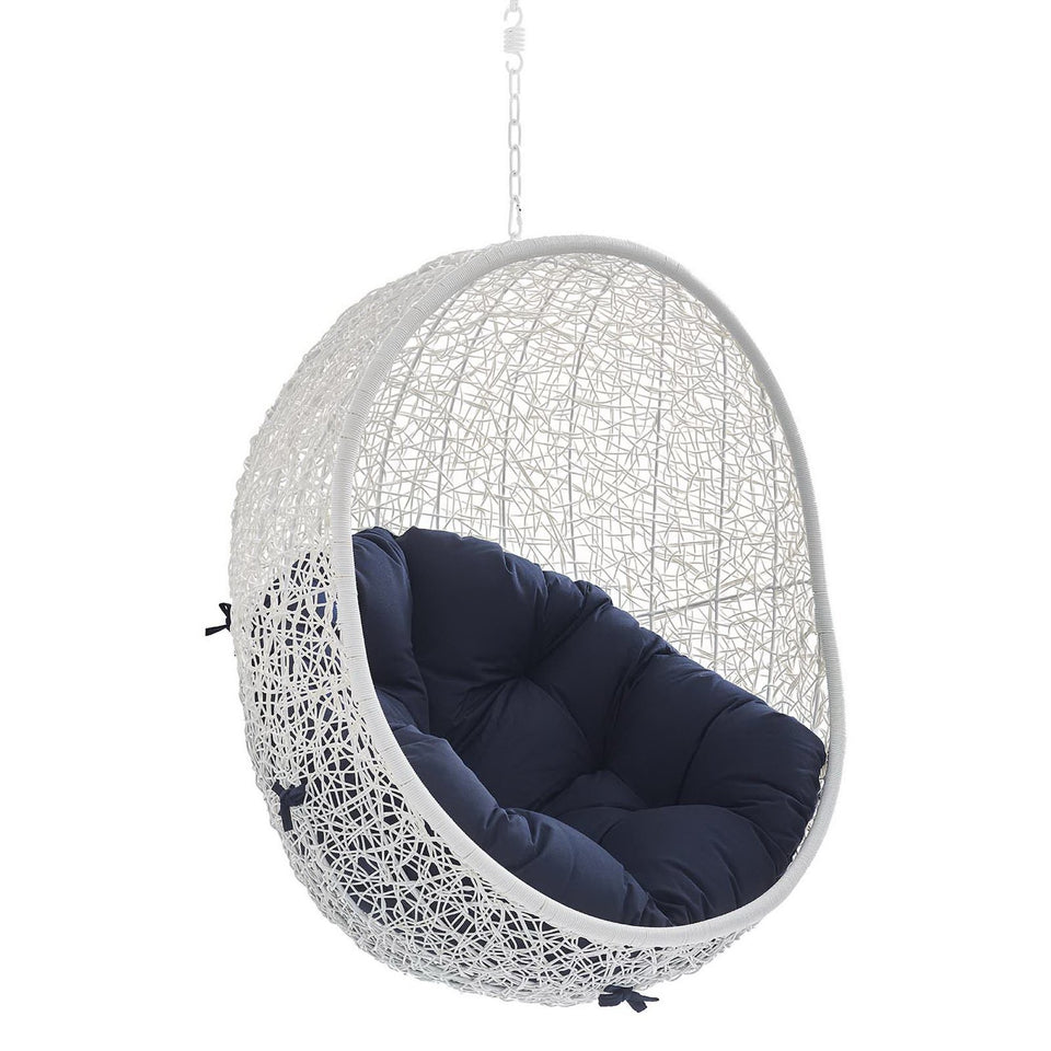 Hide Sunbrella® Fabric Swing Outdoor Patio Lounge Chair Without Stand by Modway