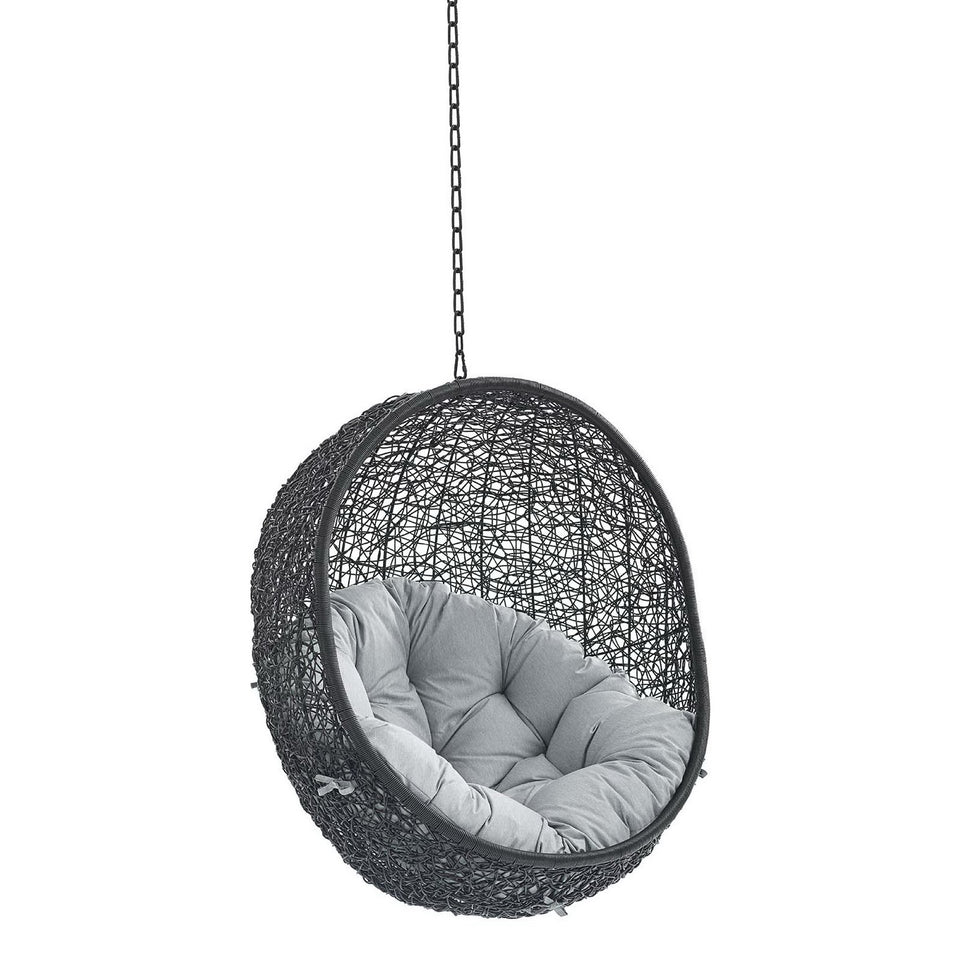 Encase Sunbrella® Fabric Swing Outdoor Patio Lounge Chair Without Stand by Modway