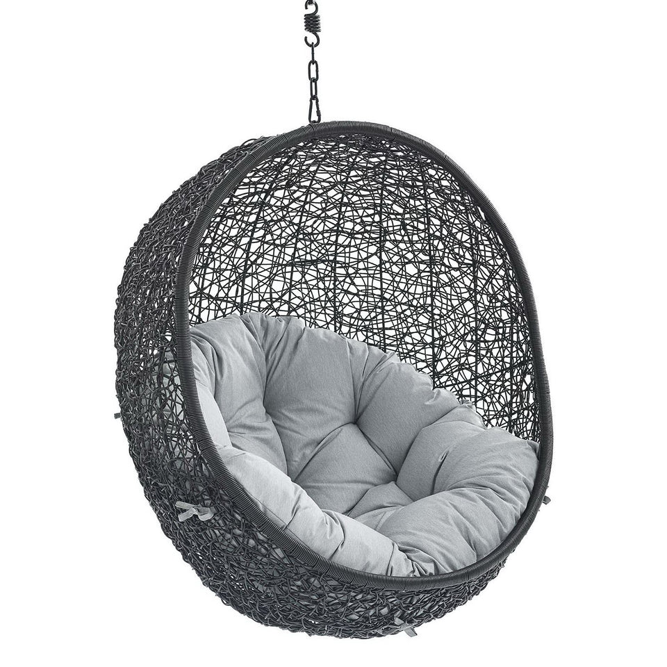 Encase Sunbrella® Fabric Swing Outdoor Patio Lounge Chair Without Stand by Modway