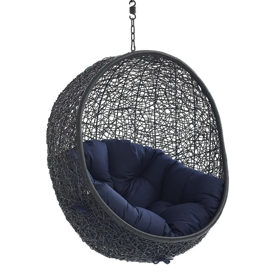 Encase Sunbrella® Fabric Swing Outdoor Patio Lounge Chair Without Stand by Modway