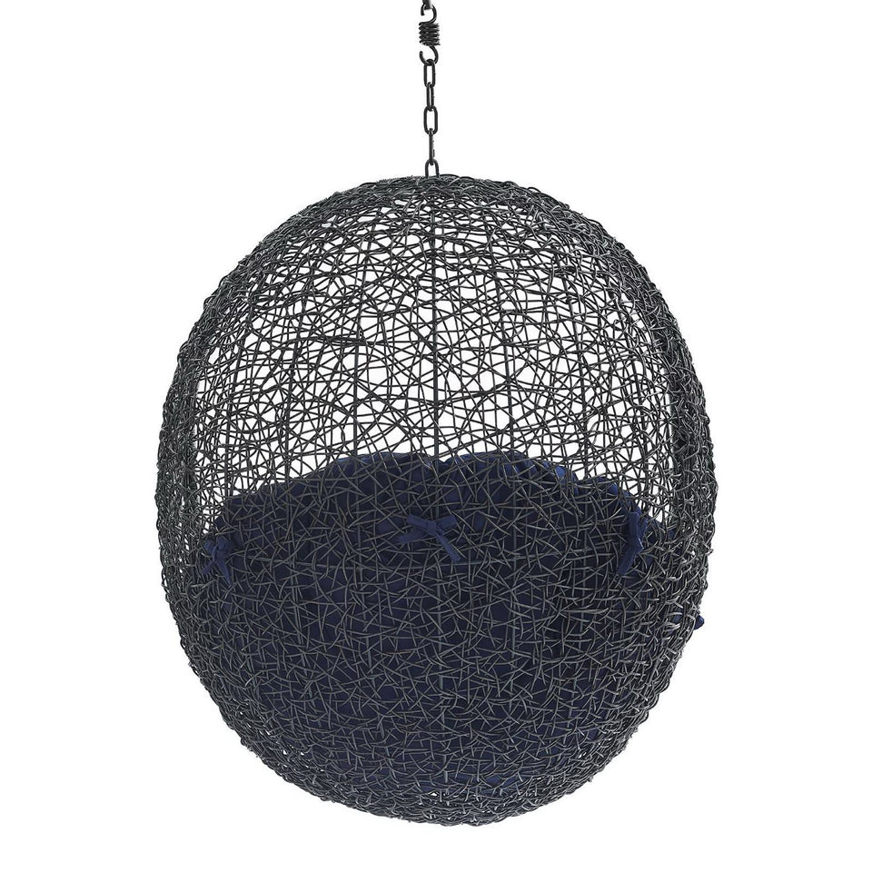 Encase Sunbrella® Fabric Swing Outdoor Patio Lounge Chair Without Stand by Modway