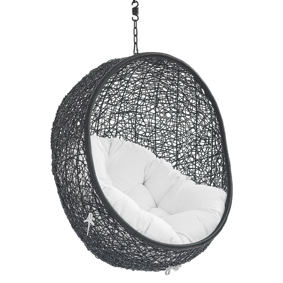 Encase Sunbrella® Fabric Swing Outdoor Patio Lounge Chair Without Stand by Modway