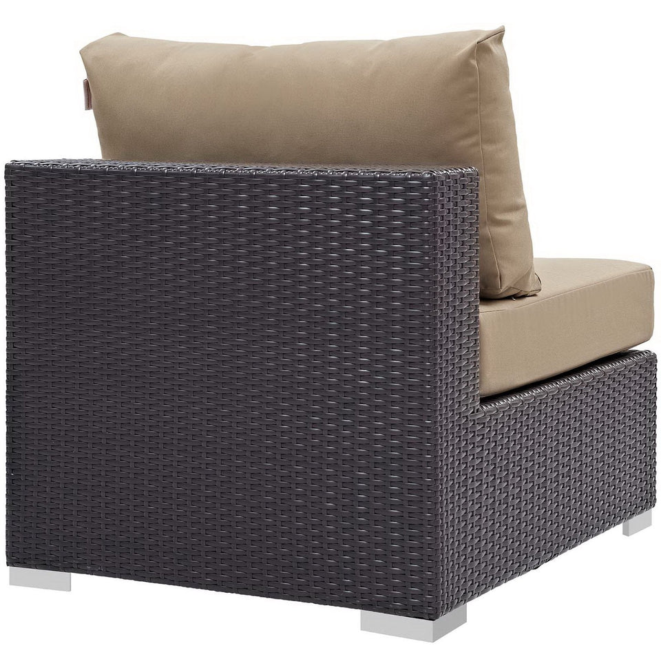 Convene 5 Piece Set Outdoor with Fire Pit by Modway
