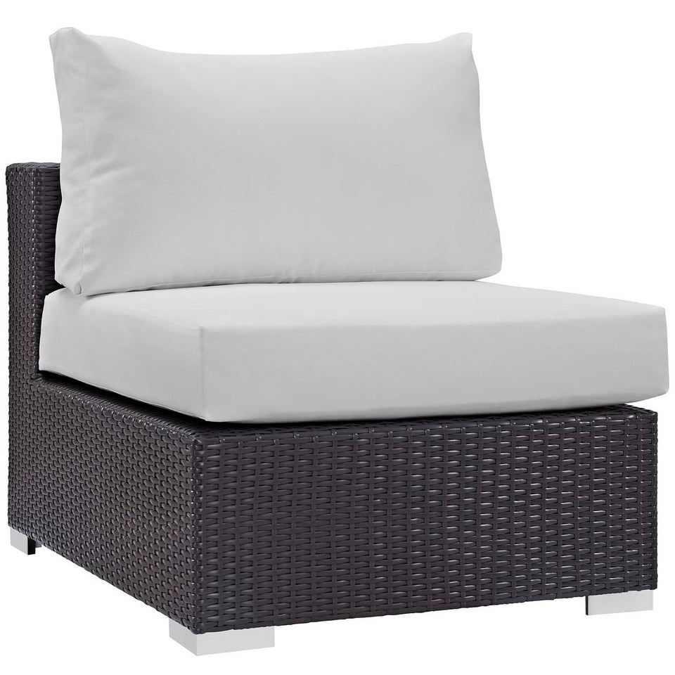 Convene 5 Piece Set Outdoor with Fire Pit by Modway