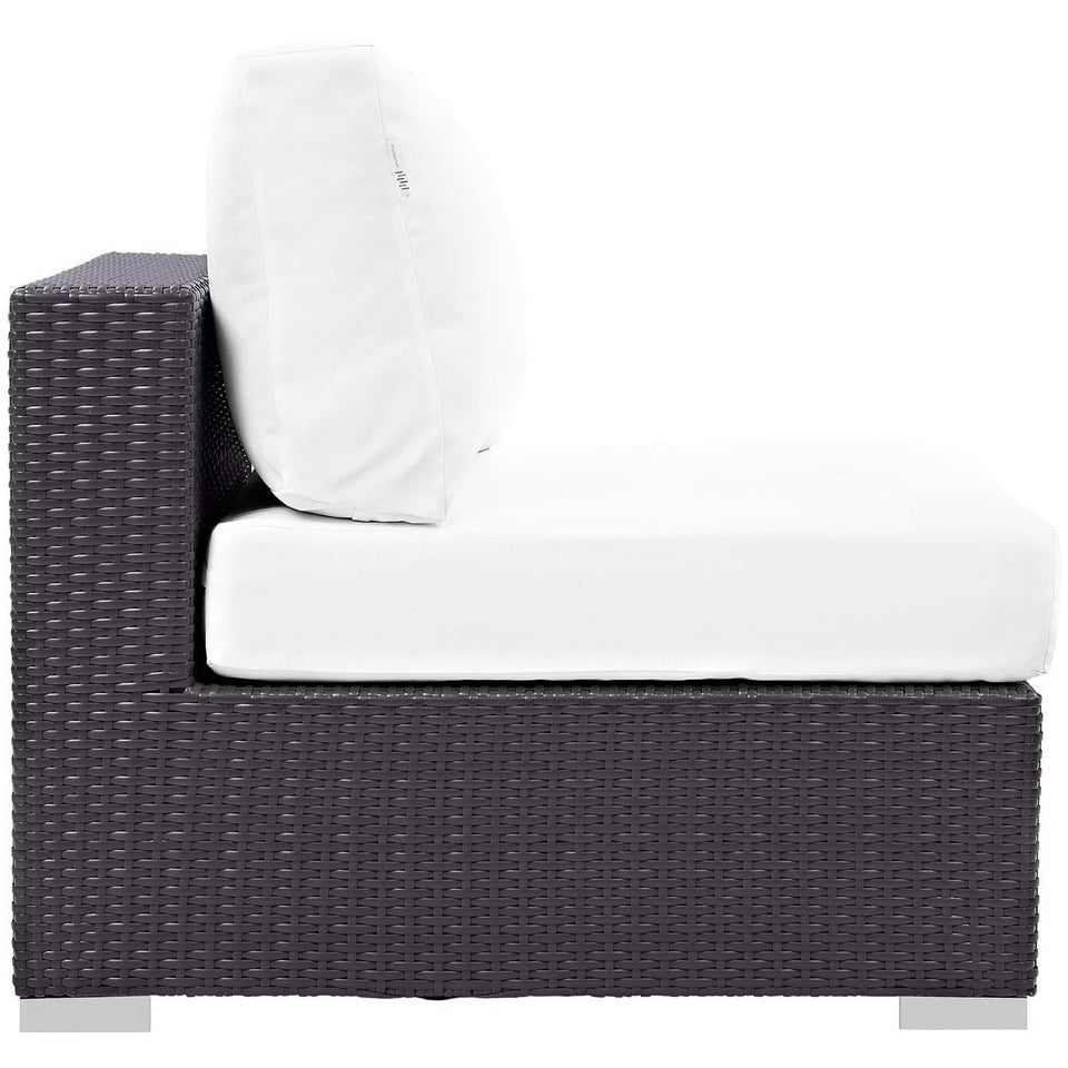 Convene 5 Piece Set Outdoor with Fire Pit by Modway