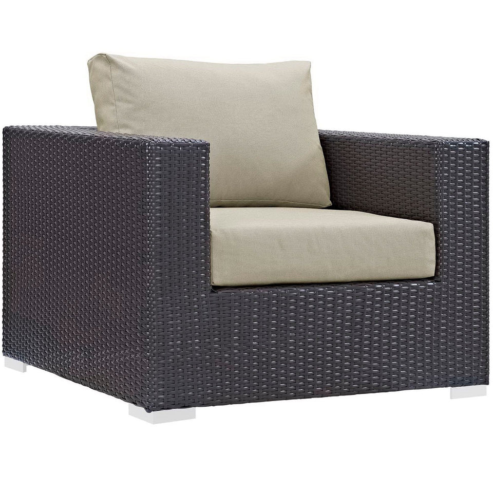 Convene 3 Piece Set Outdoor with Fire Pit by Modway
