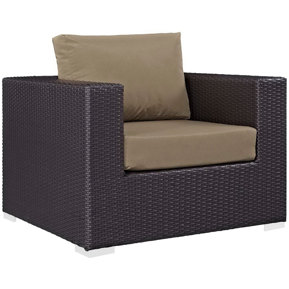 Convene 3 Piece Set Outdoor with Fire Pit by Modway