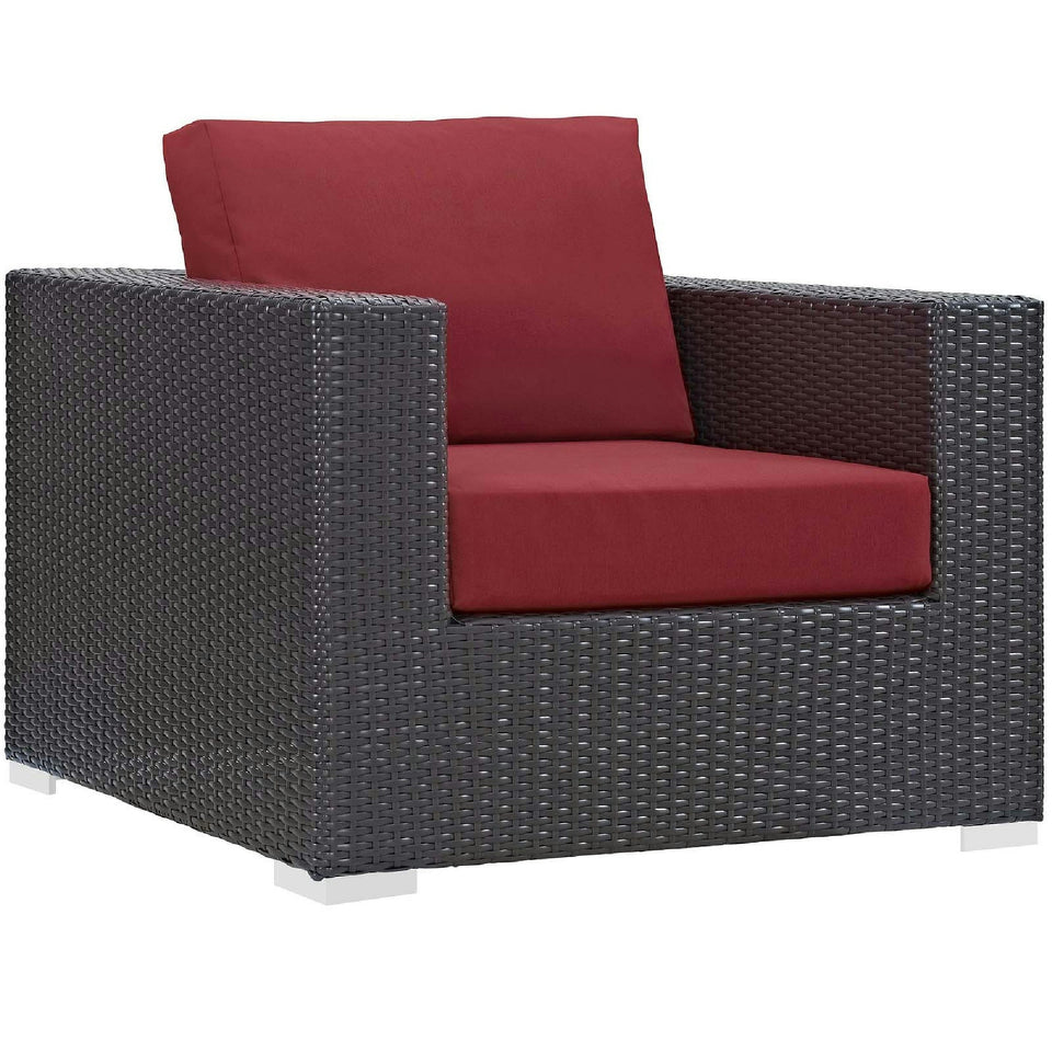 Convene 3 Piece Set Outdoor with Fire Pit by Modway