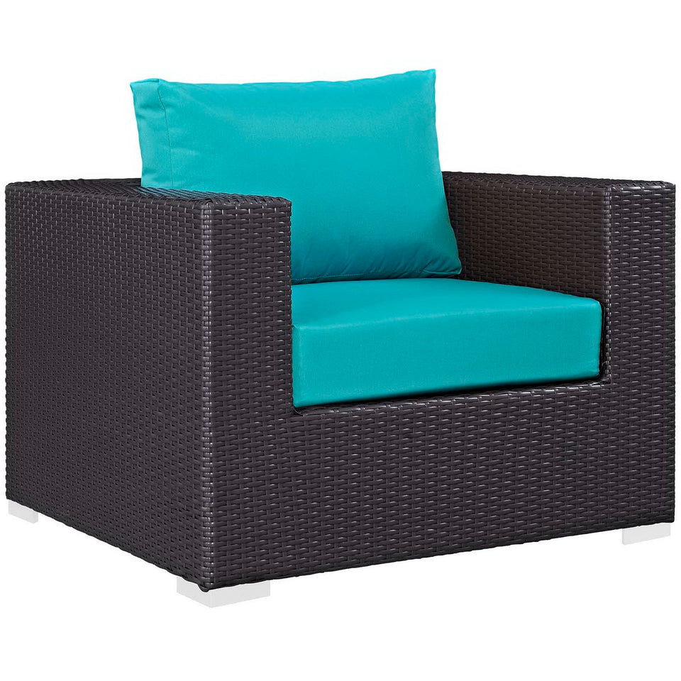 Convene 3 Piece Set Outdoor with Fire Pit by Modway