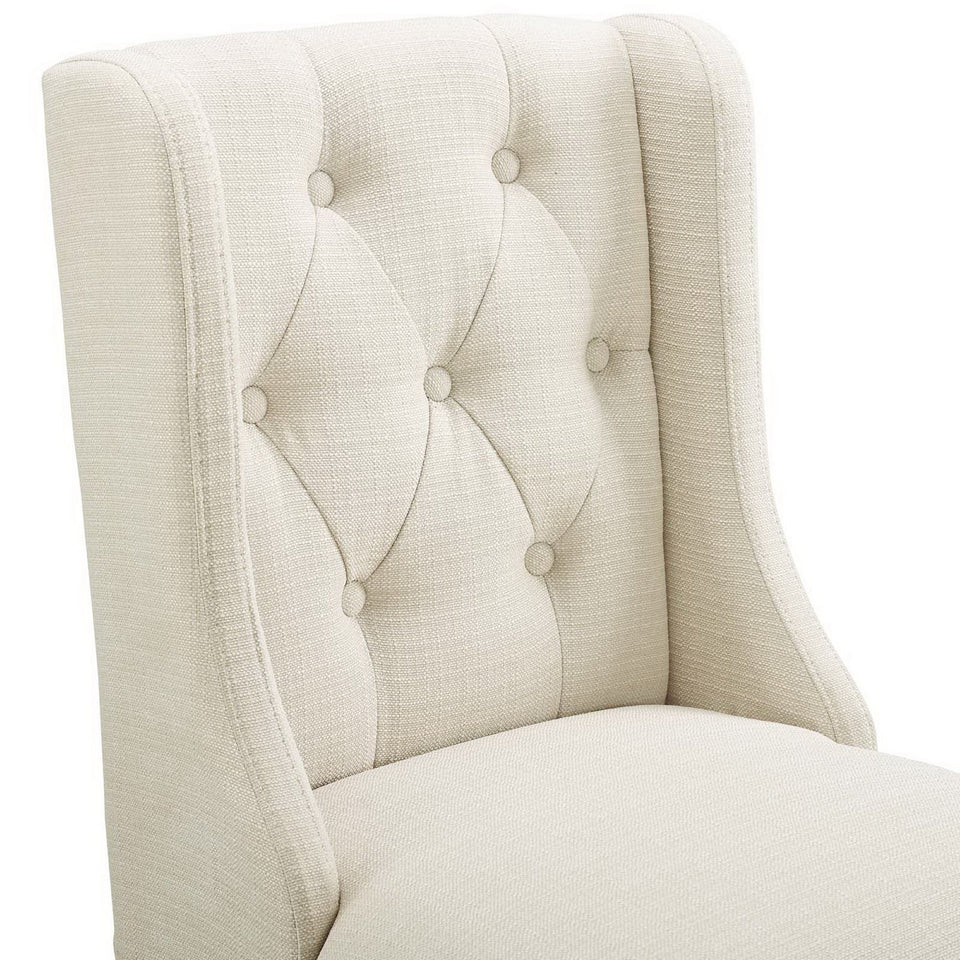 Baronet Tufted Button Upholstered Fabric Counter Stool by Modway