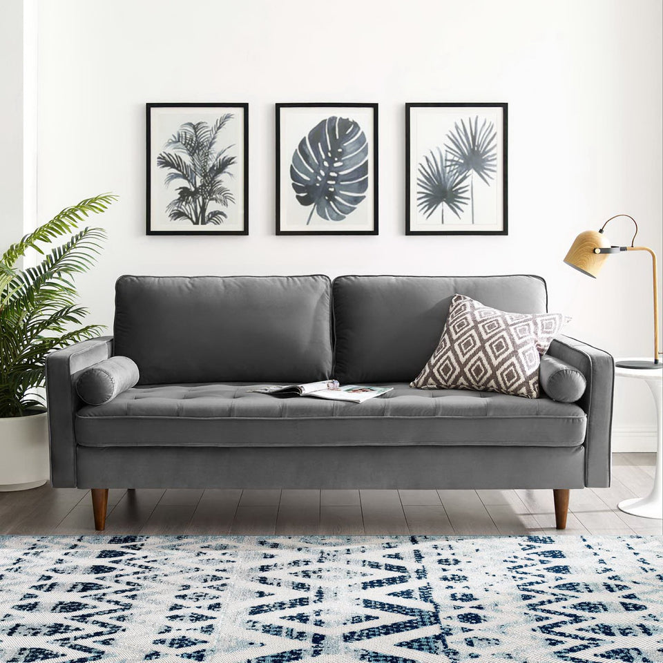 Valour Performance Velvet Sofa by Modway