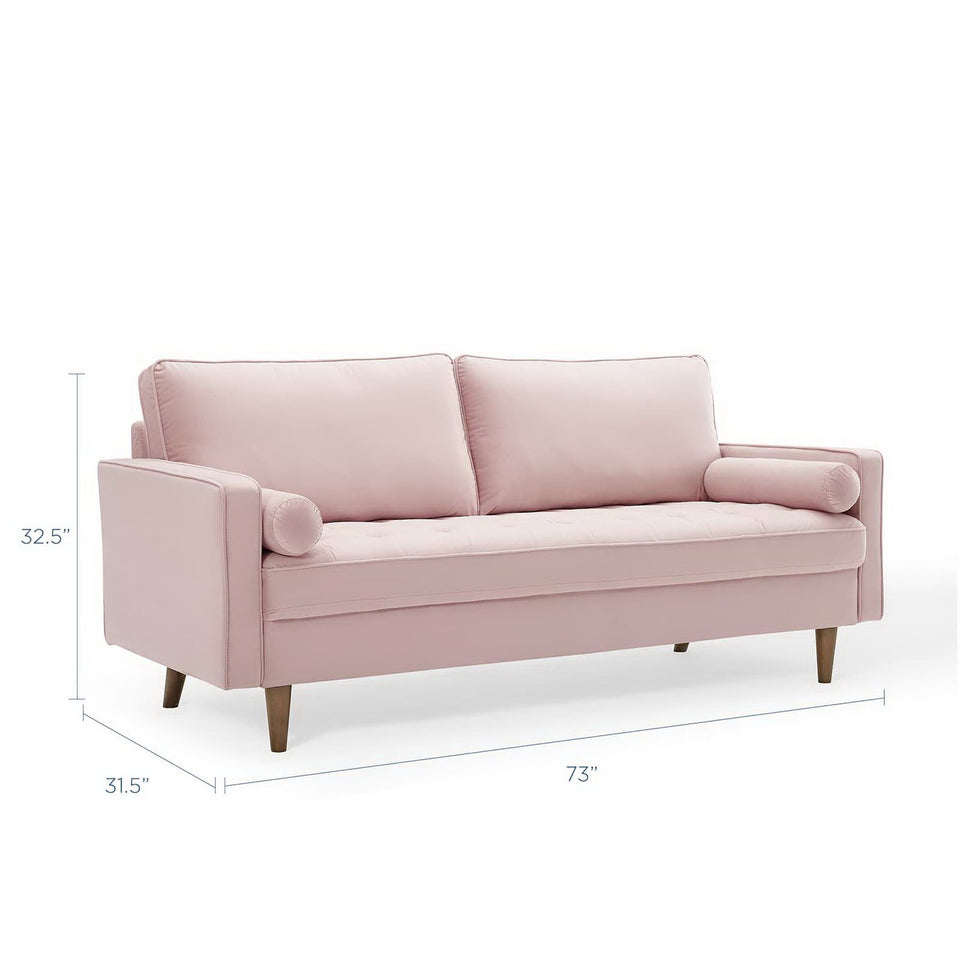 Valour Performance Velvet Sofa by Modway