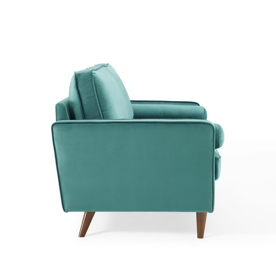 Valour Performance Velvet Sofa by Modway