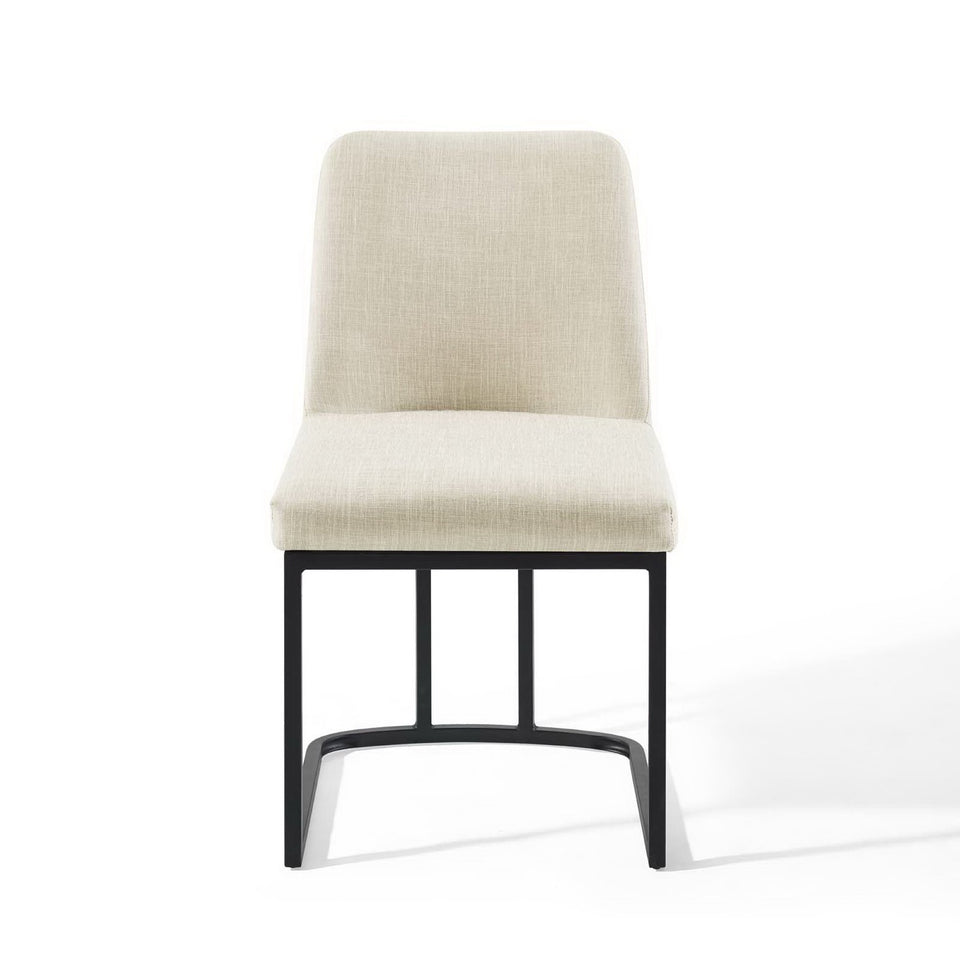 Amplify Sled Base Upholstered Fabric Dining Side Chair by Modway
